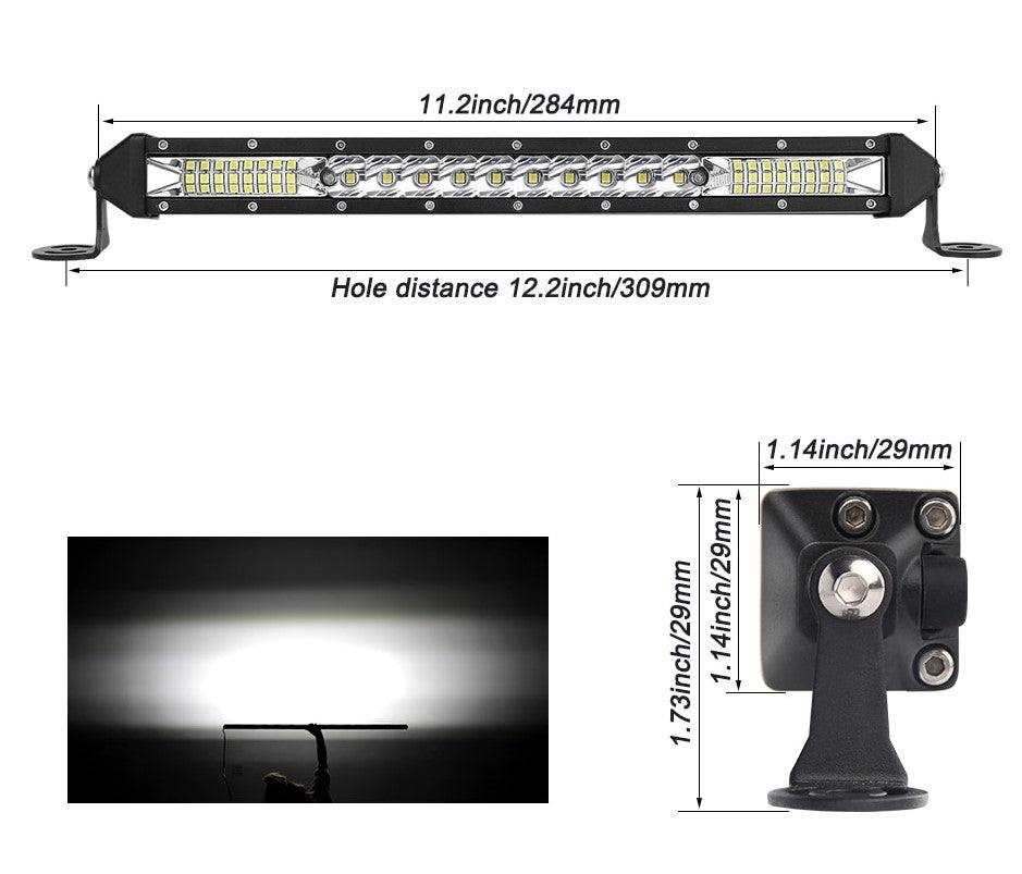 Slim LED Driving Light Bar