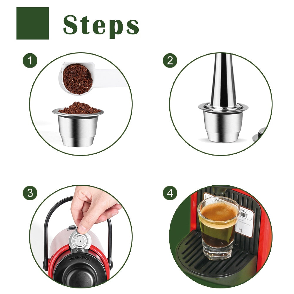 Reusable Stainless Steel Coffee PODS