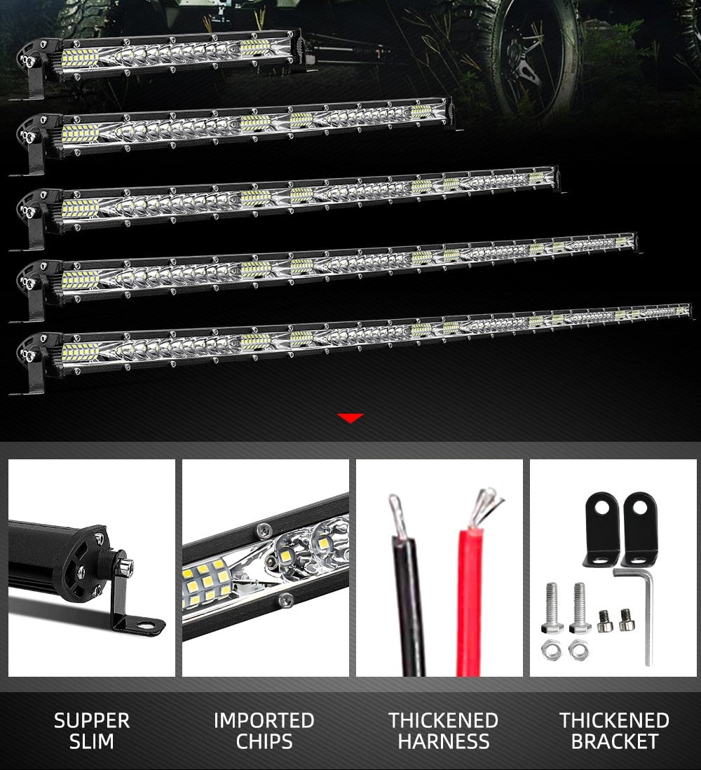 Slim LED Driving Light Bar