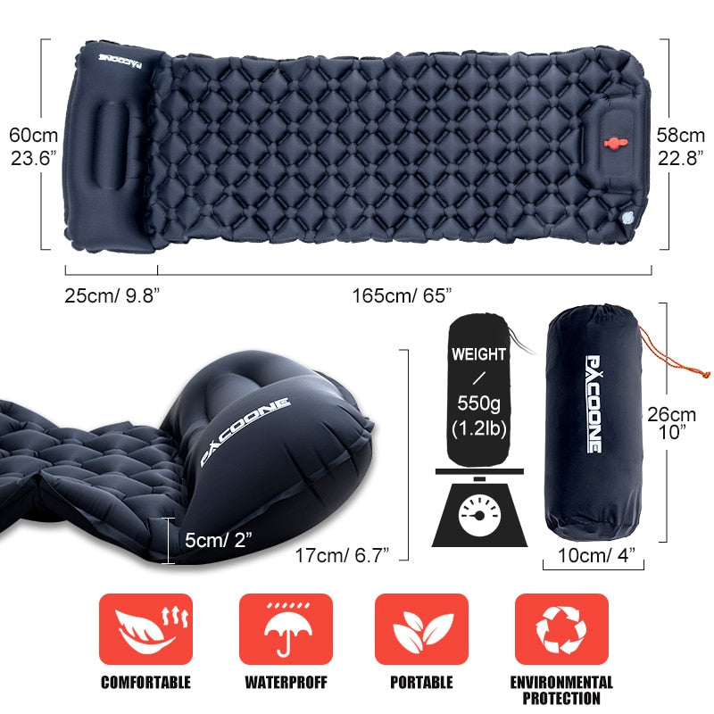 Air Mattress with Built-in Pump