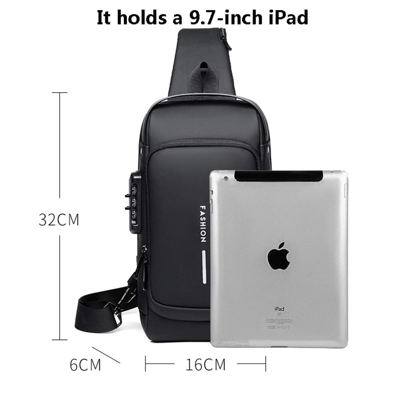 Anti-theft Waterproof Crossbody Bag