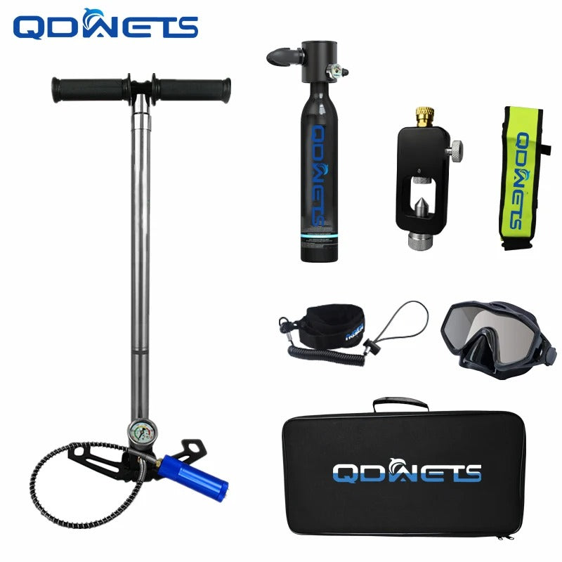 QDWETS Scuba Mini Refillable Tank